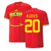 Maillot de foot Ghana Mohammed Kudus #20 Extérieur vêtements Monde 2022 Manches Courtes